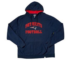 NFL Fanatics New England Patriots Football Hoodie Sweatshirt 2XL